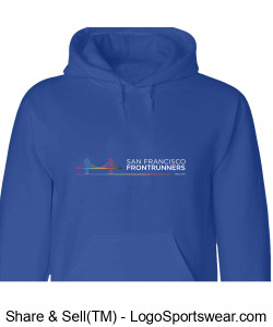 Gildan Adult DryBlend® 50/50 Hood Design Zoom